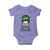 Lucky Sassy Lassie Messy Bun Baby Onesie Funny St Patricks Day