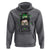 Lucky Sassy Lassie Messy Bun Hoodie Funny St Patricks Day