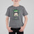 Lucky Sassy Lassie Messy Bun T Shirt For Kid Funny St Patricks Day