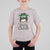 Lucky Sassy Lassie Messy Bun T Shirt For Kid Funny St Patricks Day