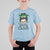 Lucky Sassy Lassie Messy Bun T Shirt For Kid Funny St Patricks Day