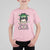 Lucky Sassy Lassie Messy Bun T Shirt For Kid Funny St Patricks Day