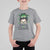 Lucky Sassy Lassie Messy Bun T Shirt For Kid Funny St Patricks Day