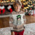 Lucky Sassy Lassie Messy Bun Ugly Christmas Sweater Funny St Patricks Day - Wonder Print Shop