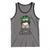 Lucky Sassy Lassie Messy Bun Tank Top Funny St Patricks Day