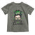 Lucky Sassy Lassie Messy Bun Toddler T Shirt Funny St Patricks Day