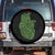 Lucky Shamrocks Heart Spare Tire Cover Anatomical Anatomy St Patrick's Day