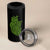 Lucky Shamrocks Heart 4 in 1 Can Cooler Tumbler Anatomical Anatomy St Patrick's Day