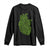 Lucky Shamrocks Heart Long Sleeve Shirt Anatomical Anatomy St Patrick's Day