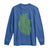 Lucky Shamrocks Heart Long Sleeve Shirt Anatomical Anatomy St Patrick's Day