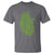 Lucky Shamrocks Heart T Shirt Anatomical Anatomy St Patrick's Day