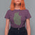 Lucky Shamrocks Heart T Shirt For Women Anatomical Anatomy St Patrick's Day