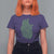 Lucky Shamrocks Heart T Shirt For Women Anatomical Anatomy St Patrick's Day