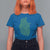 Lucky Shamrocks Heart T Shirt For Women Anatomical Anatomy St Patrick's Day