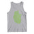 Lucky Shamrocks Heart Tank Top Anatomical Anatomy St Patrick's Day
