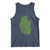 Lucky Shamrocks Heart Tank Top Anatomical Anatomy St Patrick's Day