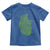 Lucky Shamrocks Heart Toddler T Shirt Anatomical Anatomy St Patrick's Day