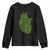 Lucky Shamrocks Heart Youth Sweatshirt Anatomical Anatomy St Patrick's Day
