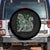 Irish Shamrock Cat Graphic Spare Tire Cover Saint Patrick Day for Cat Lovers