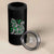 Irish Shamrock Cat Graphic 4 in 1 Can Cooler Tumbler Saint Patrick Day for Cat Lovers