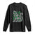 Irish Shamrock Cat Graphic Long Sleeve Shirt Saint Patrick Day for Cat Lovers