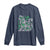 Irish Shamrock Cat Graphic Long Sleeve Shirt Saint Patrick Day for Cat Lovers