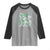 Irish Shamrock Cat Graphic Raglan Shirt Saint Patrick Day for Cat Lovers
