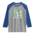 Irish Shamrock Cat Graphic Raglan Shirt Saint Patrick Day for Cat Lovers