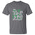 Irish Shamrock Cat Graphic T Shirt Saint Patrick Day for Cat Lovers