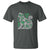 Irish Shamrock Cat Graphic T Shirt Saint Patrick Day for Cat Lovers