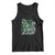 Irish Shamrock Cat Graphic Tank Top Saint Patrick Day for Cat Lovers