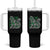 Irish Shamrock Cat Graphic Tumbler With Handle Saint Patrick Day for Cat Lovers