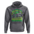 Funny Shamrock Crusher Monster Truck Hoodie Happy St Patricks Day Boys