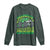 Funny Shamrock Crusher Monster Truck Long Sleeve Shirt Happy St Patricks Day Boys