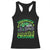 Funny Shamrock Crusher Monster Truck Racerback Tank Top Happy St Patricks Day Boys