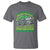 Funny Shamrock Crusher Monster Truck T Shirt Happy St Patricks Day Boys