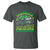 Funny Shamrock Crusher Monster Truck T Shirt Happy St Patricks Day Boys