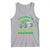 Funny Shamrock Crusher Monster Truck Tank Top Happy St Patricks Day Boys