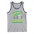 Funny Shamrock Crusher Monster Truck Tank Top Happy St Patricks Day Boys