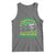 Funny Shamrock Crusher Monster Truck Tank Top Happy St Patricks Day Boys