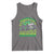 Funny Shamrock Crusher Monster Truck Tank Top Happy St Patricks Day Boys