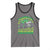 Funny Shamrock Crusher Monster Truck Tank Top Happy St Patricks Day Boys
