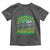 Funny Shamrock Crusher Monster Truck Toddler T Shirt Happy St Patricks Day Boys