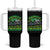 Funny Shamrock Crusher Monster Truck Tumbler With Handle Happy St Patricks Day Boys