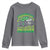 Funny Shamrock Crusher Monster Truck Youth Sweatshirt Happy St Patricks Day Boys