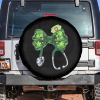 Shamrock Coquette Bow Stethoscope Spare Tire Cover Registered Nurse Nursing St Patricks Day