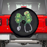 Shamrock Coquette Bow Stethoscope Spare Tire Cover Registered Nurse Nursing St Patricks Day
