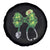 Shamrock Coquette Bow Stethoscope Spare Tire Cover Registered Nurse Nursing St Patricks Day