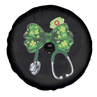 Shamrock Coquette Bow Stethoscope Spare Tire Cover Registered Nurse Nursing St Patricks Day