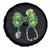 Shamrock Coquette Bow Stethoscope Spare Tire Cover Registered Nurse Nursing St Patricks Day